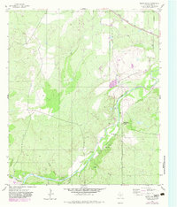 Baker Spring 1955 topographic map thumbnail