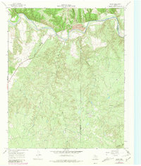 Baker 1967 topographic map thumbnail