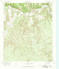 Baker 1967 topographic map thumbnail