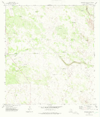 Baluarte Ranch 1972 topographic map thumbnail