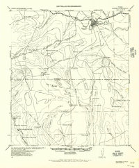 Bandera 1956 topographic map thumbnail
