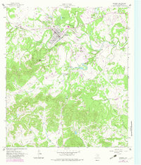 Bandera 1964 topographic map thumbnail