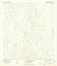 Bare Mountain 1978 topographic map thumbnail