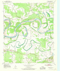 Barkman 1950 topographic map thumbnail