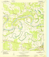 Barkman 1951 topographic map thumbnail