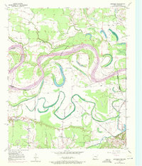 Barkman 1950 topographic map thumbnail