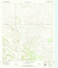 Big Lake SW 1971 topographic map thumbnail