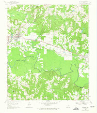 Big Sandy 1960 topographic map thumbnail
