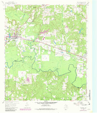 Big Sandy 1960 topographic map thumbnail