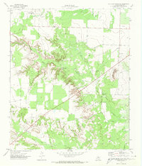 Big Spring North NE 1954 topographic map thumbnail