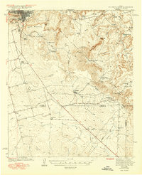 Big Spring South 1941 topographic map thumbnail