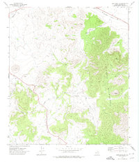 Bird Mountain 1972 topographic map thumbnail