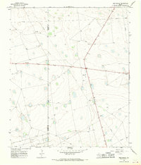 Bird Ranch 1966 topographic map preview