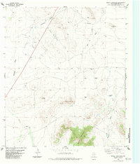 Bissett Mountain 1983 topographic map thumbnail