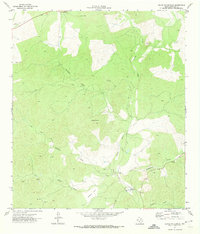 Black Waterhole 1971 topographic map thumbnail
