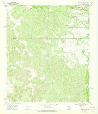Blackwell SW 1969 topographic map thumbnail