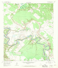 Blanchard 1960 topographic map thumbnail