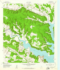 Bland 1958 topographic map thumbnail