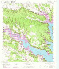 Bland 1958 topographic map thumbnail