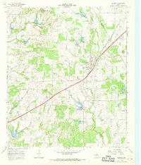 Blanket 1966 topographic map thumbnail