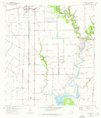 Blessing 1952 topographic map thumbnail