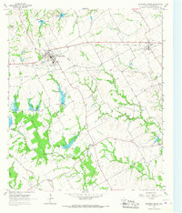 Blooming Grove 1965 topographic map thumbnail