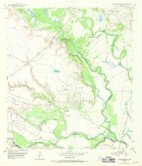 Bloomington SW 1952 topographic map thumbnail