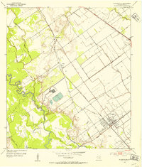 Bloomington 1951 topographic map thumbnail