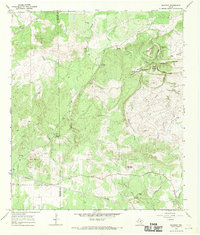 Blowout 1967 topographic map thumbnail