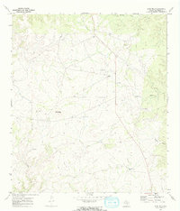 Blue Hills 1970 topographic map thumbnail