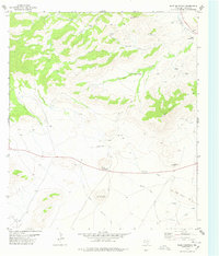 Blue Mountain 1978 topographic map thumbnail