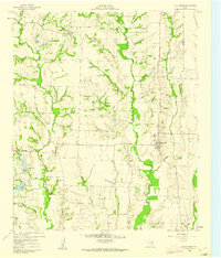 Blue Ridge 1960 topographic map thumbnail