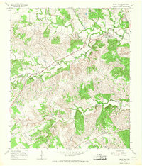 Bluff Dale 1965 topographic map thumbnail