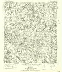 Boerne 1957 topographic map thumbnail