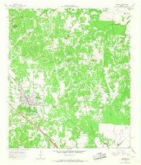 Boerne 1964 topographic map thumbnail