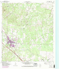 Boerne 1964 topographic map thumbnail