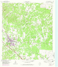 Boerne 1964 topographic map thumbnail