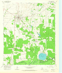 Bogata 1964 topographic map thumbnail