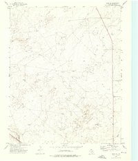 Bolin NE 1973 topographic map thumbnail