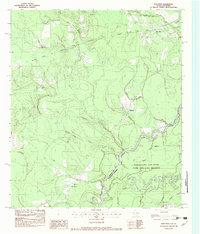 Bon Wier 1982 topographic map thumbnail