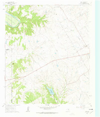 Bono 1961 topographic map thumbnail