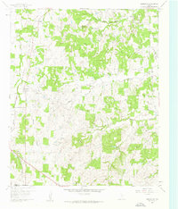 Boonsville 1960 topographic map thumbnail