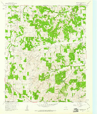 Boonsville 1960 topographic map thumbnail