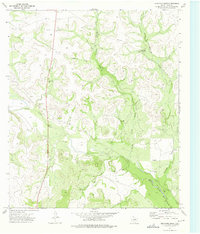 Bradford Draw 1973 topographic map thumbnail