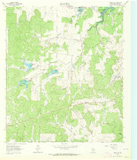 Brady SW 1963 topographic map thumbnail