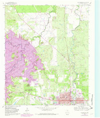 Breckenridge 1958 topographic map thumbnail