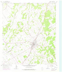 Bremond 1962 topographic map thumbnail