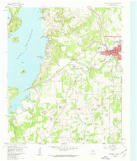 Bridgeport West 1960 topographic map thumbnail