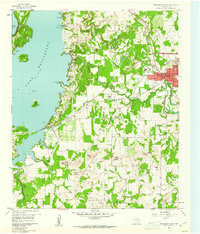 Bridgeport West 1960 topographic map thumbnail