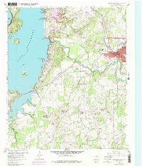 Bridgeport West 1960 topographic map thumbnail